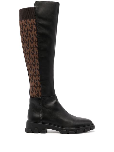 michael michael kors ridley leather boots|Michael Kors ridley leather boots.